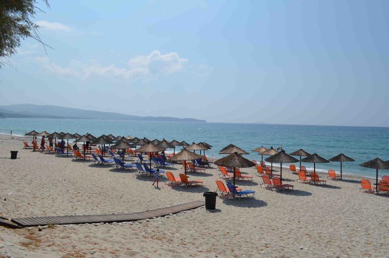 Thassos Grand Villas Apartments & Studios يميناريا المظهر الخارجي الصورة